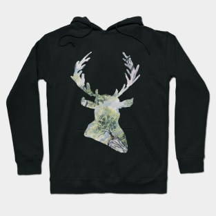 Deer Forest Head Hoodie